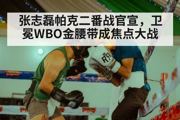 张志磊帕克二番战官宣，卫冕WBO金腰带成焦点大战